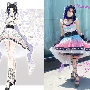 Kochou Shinobu Lolita Version Size Small-xSmall ALTERED